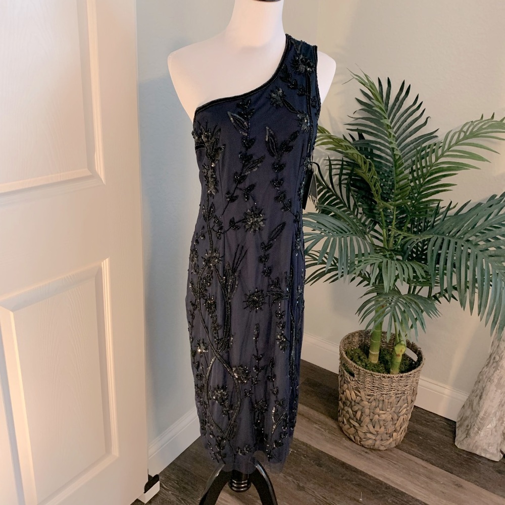 Adrianna Papell beaded dress